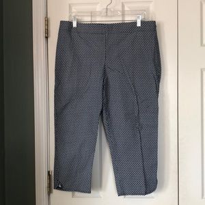 Talbots side zip slacks